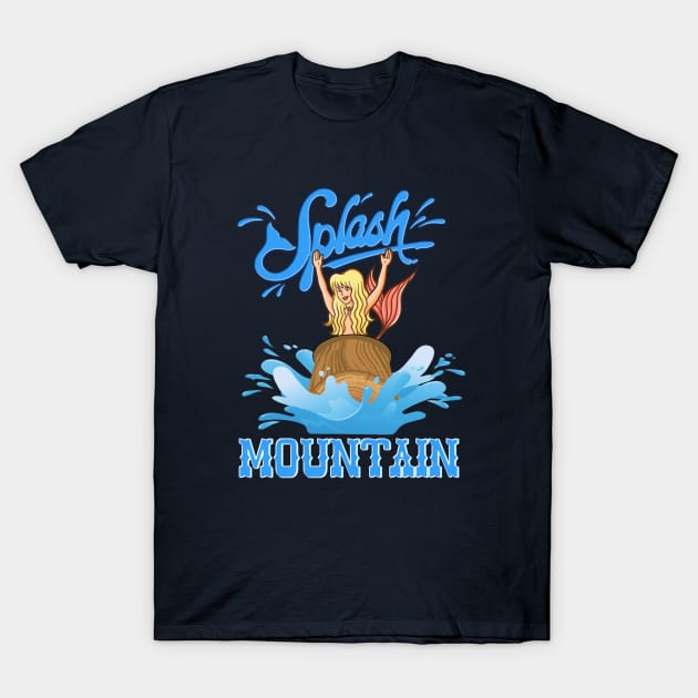 Splash on the mountain T-Shirt by EnchantedTikiTees